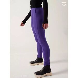ATHLETA Glacier Snow Skinny Pant II Womens 6 Purple Ski Pants 985570 NEW